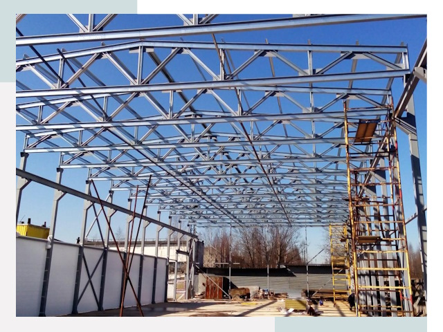 Строительство цехов в Удомля от 623 руб. под ключ