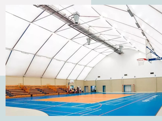 Строительство спортивных залов в Удомле