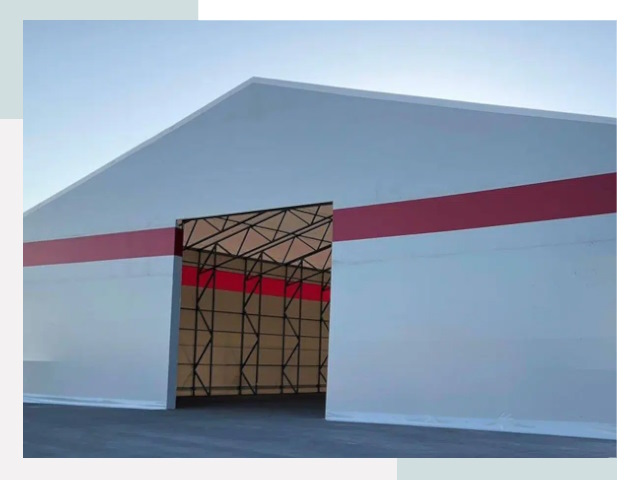 Быстровозводимые ангары в Удомле