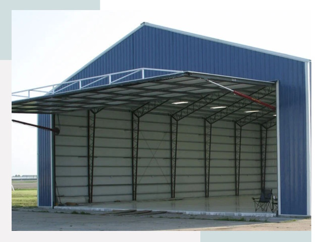 Прямо стенные ангары в Удомле