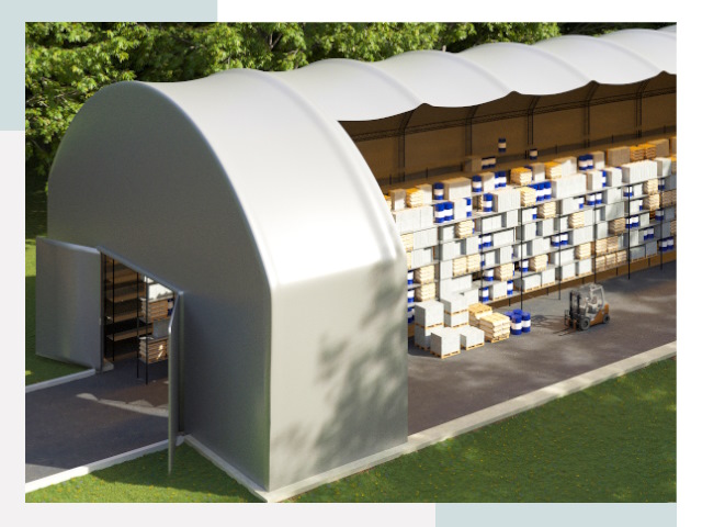 Тентовые ангары в Удомле