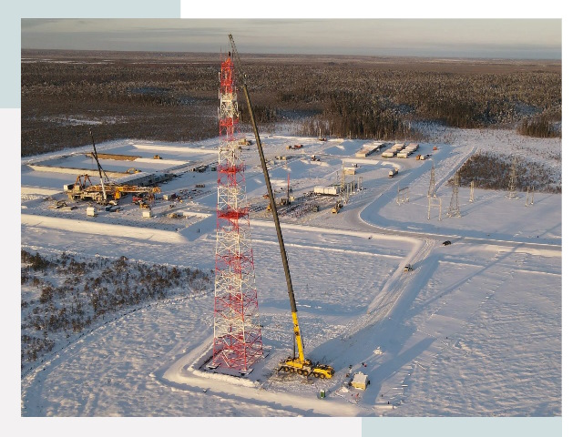 Мачты связи в Удомле