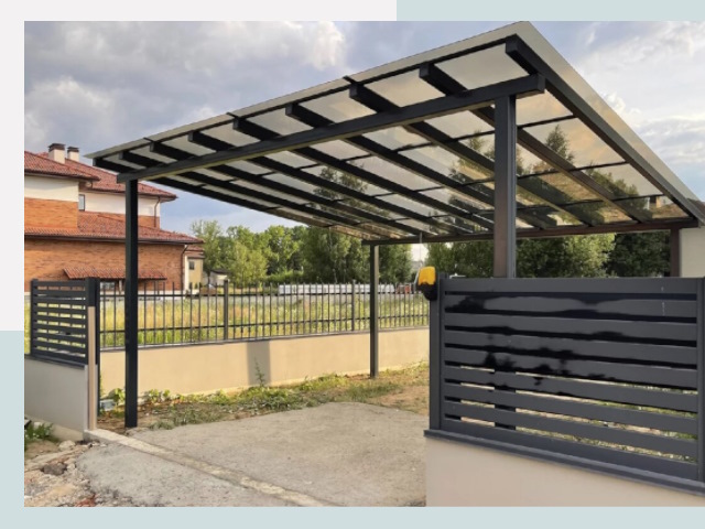 Металлические навесы в Удомля от 623 руб. за м²