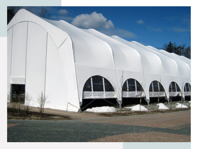 Каркасно-тентовые сооружения в Удомле