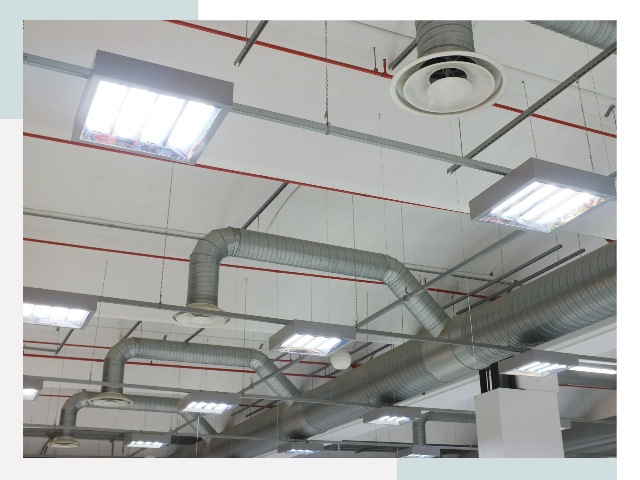 Вентиляция ангаров в Удомле