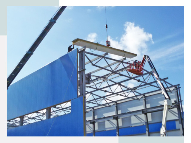 Монтаж сэндвич-панелей в Удомле